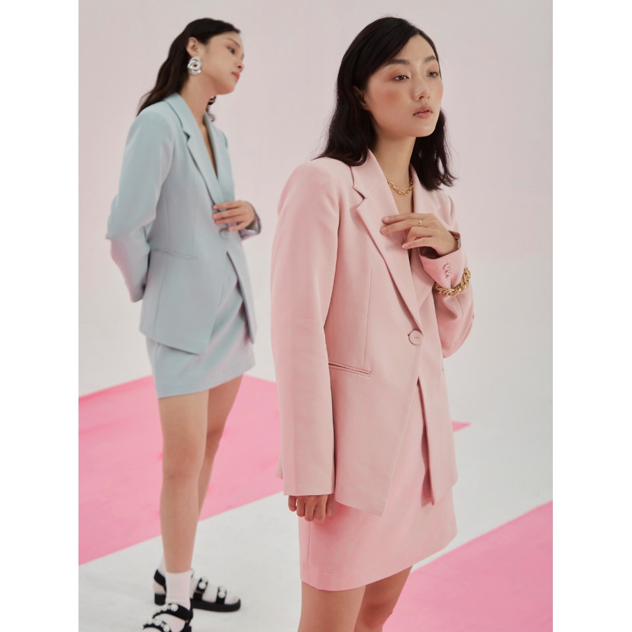 [Mã WABRCCS1 giảm 10% đơn 99K] COCO SIN - Blazer Xanh Green Blue Form Fit | BigBuy360 - bigbuy360.vn