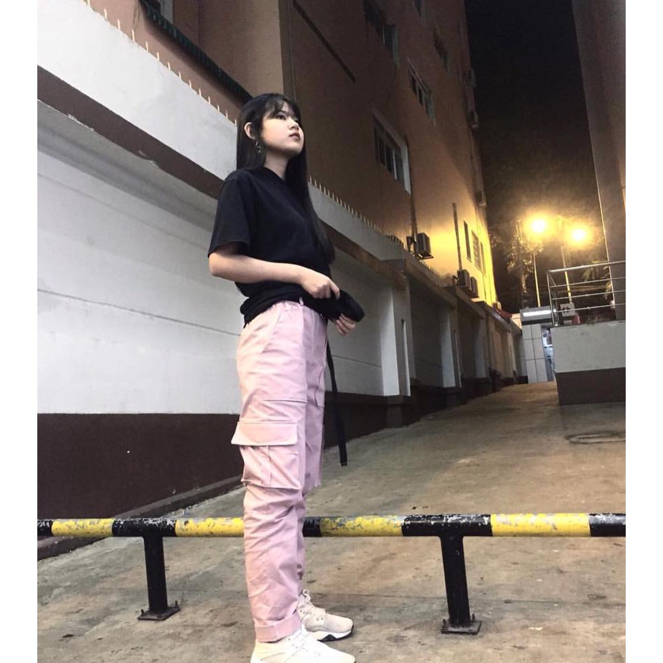 UNISEX - BOX PANTS - QUẦN KAKI PHỐI HỘP - QUẦN KAKI NAM NỮ