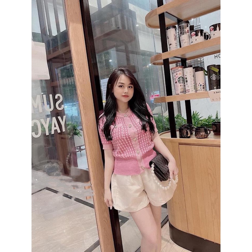 Quần sooc nữ Loại 1 cạp chun bản to chất lụa gấm dáng phồng siêu xinh, Quần đùi nữ cá tính rẻ đẹp trẻ trung