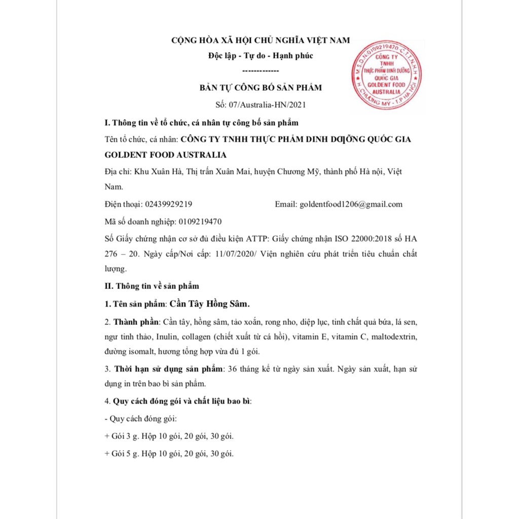 Cần Tây Hồng Sâm Lan Chi( Tổng Công Ty)_ Thanh Lọc Cơ Thể, Hỗ Trợ Giảm Cân, Đẹp Da Giữ Dáng | BigBuy360 - bigbuy360.vn