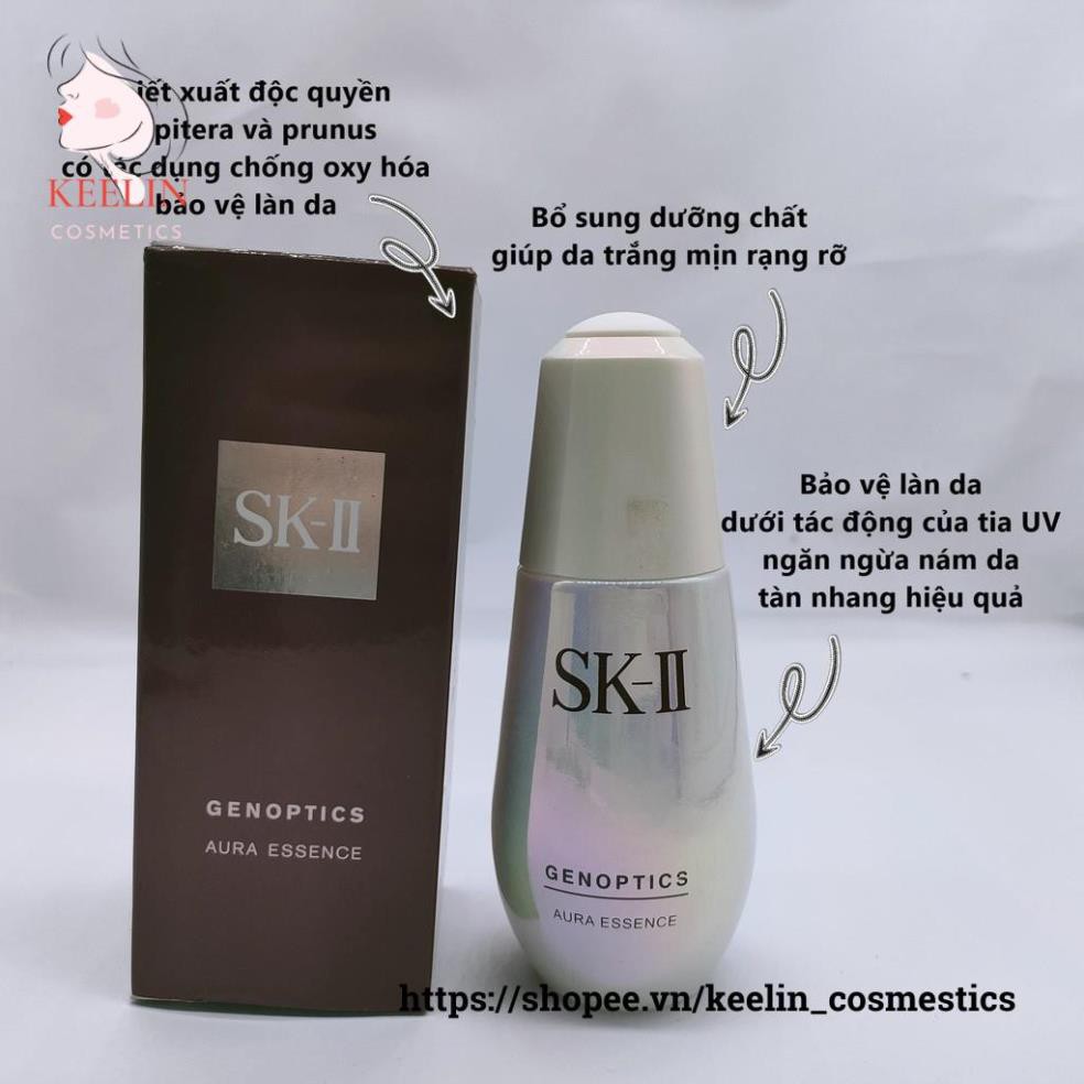 Tinh Chất Dưỡng Trắng Da SK-II GENOPTICS AURA ESSENCE 50ml