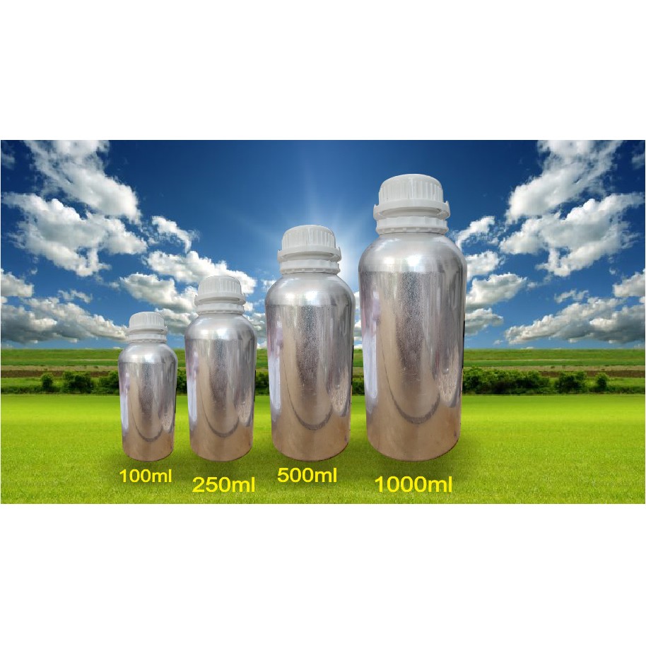 Chai nhôm cao cấp, đựng tinh dầu, nước hoa, loại 100ml, 250ml