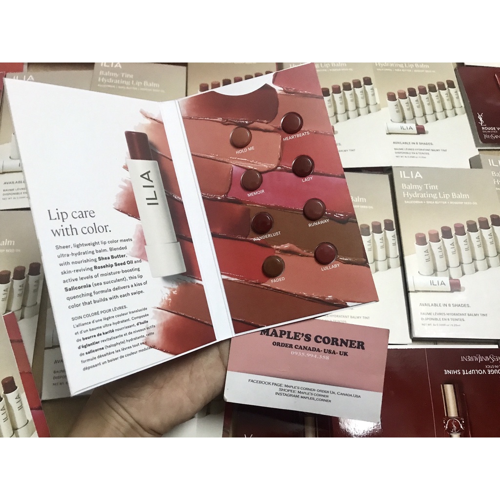 Son dưỡng Có Màu ILIA Balmy Tint Hydrating Lip Balm