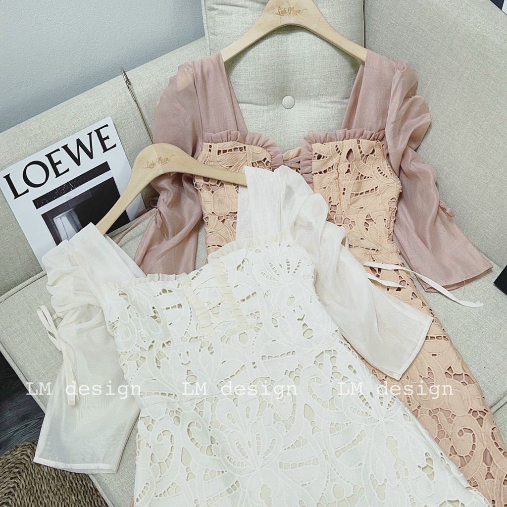 Váy ren tiểu thư siêu sang _ Hàng Loại 1