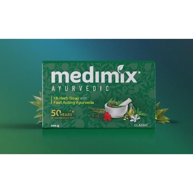 Xà Bông Medimix đàn hương trắng da sạch mụn - Xà Phòng Medimix  thảo mộc xử mụn lưng, mụn bọc mụn mủ viêm chân lông