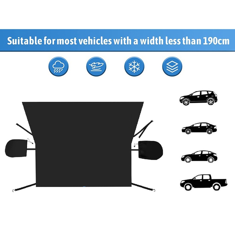 Vỏ Bọc Kính Chắn Gió Chống Tuyết Chống Thấm Nước
