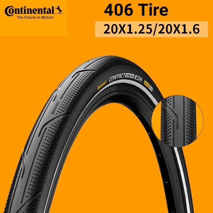 Lốp Xe Đạp 20 inch 20 * 1.25 / 1.6 20 * 2.0 BMX 406 Có Gai Phản Quang