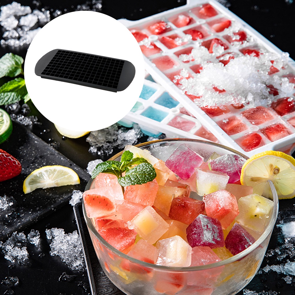 [Choosewho1] 160 Grids Mini Ice Cube Mold Home Ice Cubes Maker Silicone Making Mould Frozen Rectangle Tray
