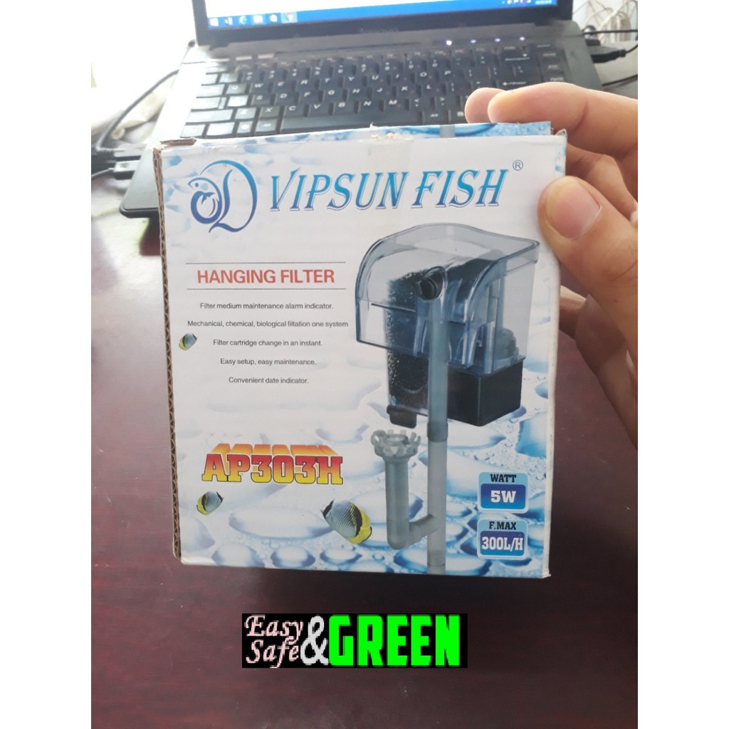 Lọc Thác Bể Cá 303H (bao gồm cả lọc váng)