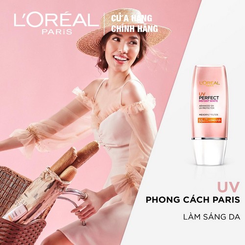 Kem Chống Nắng Dưỡng Da Trắng Sáng Tức Thì L'Oreal Paris SPF50+ Pa++++ 30ml #8