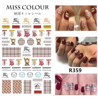 sticker dán móng tay 3D thương hiệu mới