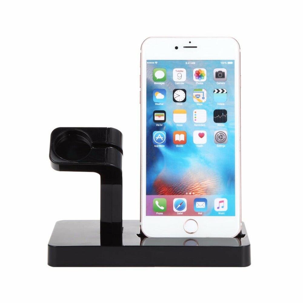 Giá Đỡ Kiêm SạC Dự PhòNg 2 Trong 1 Chuyên DụNg Cho iWatch iPhone