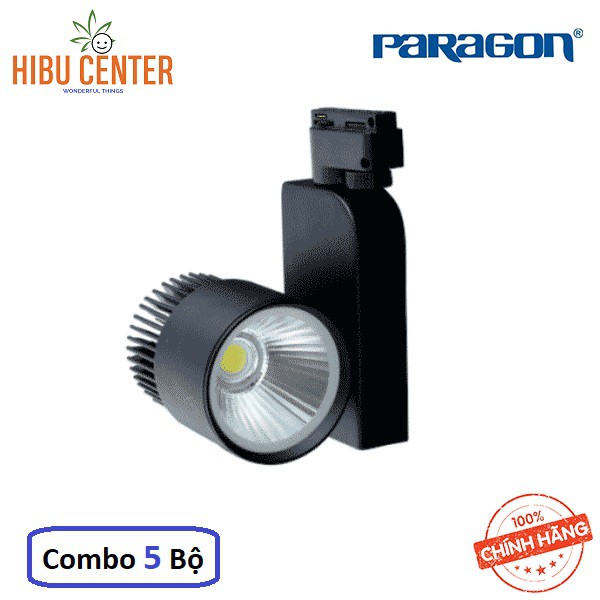 Combo 5 Bộ Đèn Led Pha Tiêu Điểm Paragon 10W 900Lm PSLOO10L/ 20W 1800Lm PSLOO20L Có 3 Màu Sáng Loại Tốt CHÍNH HÃNG