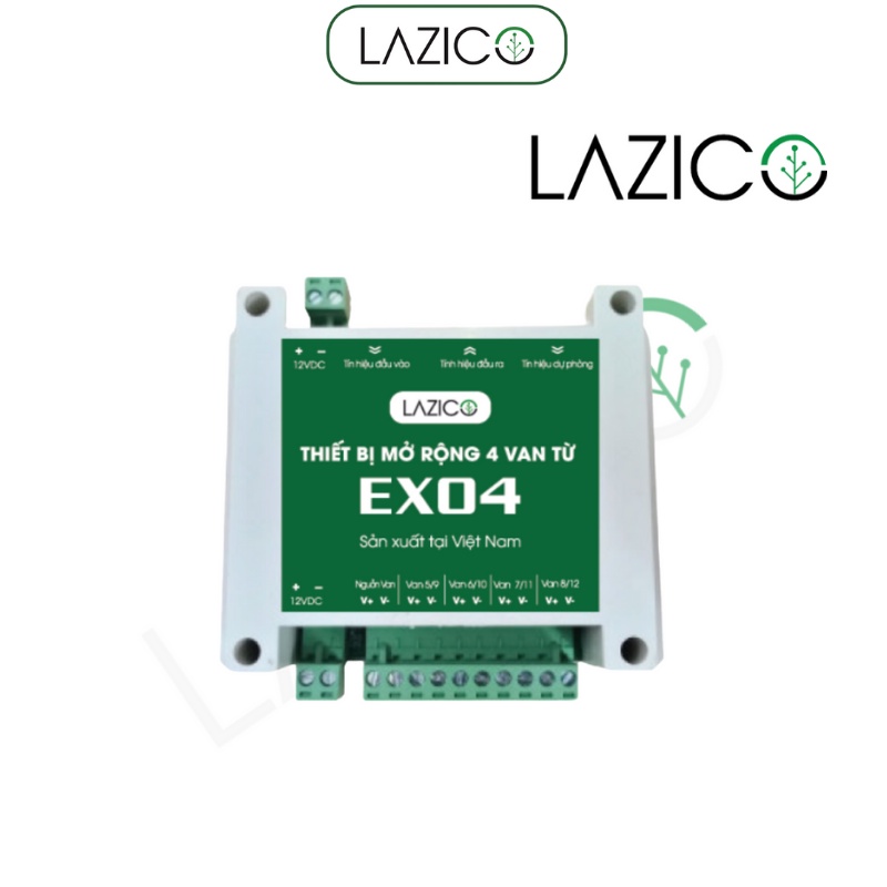 Bộ mở rộng 4 van điện từ kết hợp với EV04B LAZICO EX04B
