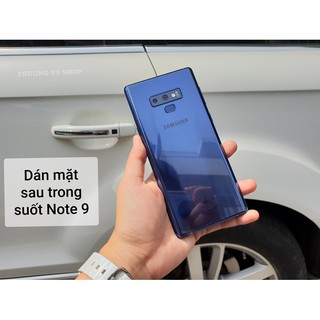 Bộ dán dẻo PPF cho Galaxy Note 9 ( Mặt trước + Mặt sau ) bảo vệ máy