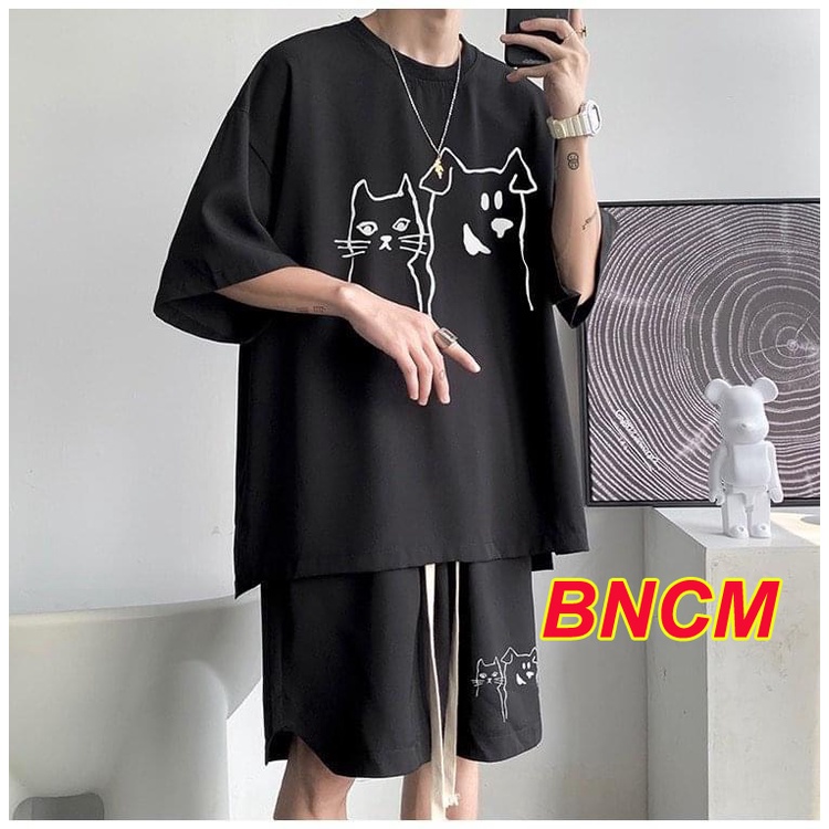 BỘ nam hè .Bộ nam unisex phong cách Hàn quốc mã BNCM