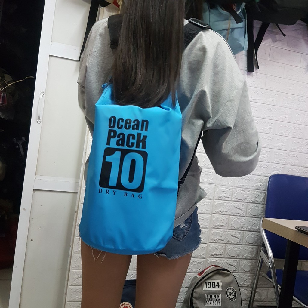 Túi Chống Nước Có Dây Đeo Điều Chỉnh Thành Đeo Balo,Đeo Chéo 10L