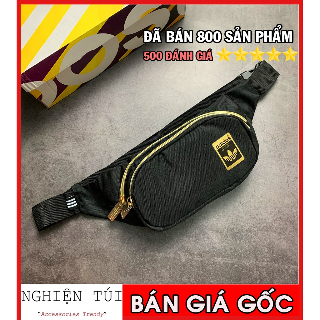 [ NGHIỆN TÚI GIÁ GỐC Kèm Video SP ] Túi đeo chéo / Túi bao tử adidas Originals Waist Bag - GF3200 / ẢNH THẬT/ GIÁ RẺ