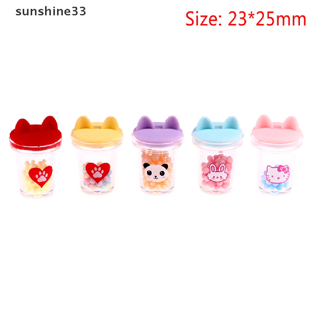 Bộ 5 Ly Nước 1: 12 Dùng Trang Trí Nhà Búp Bê