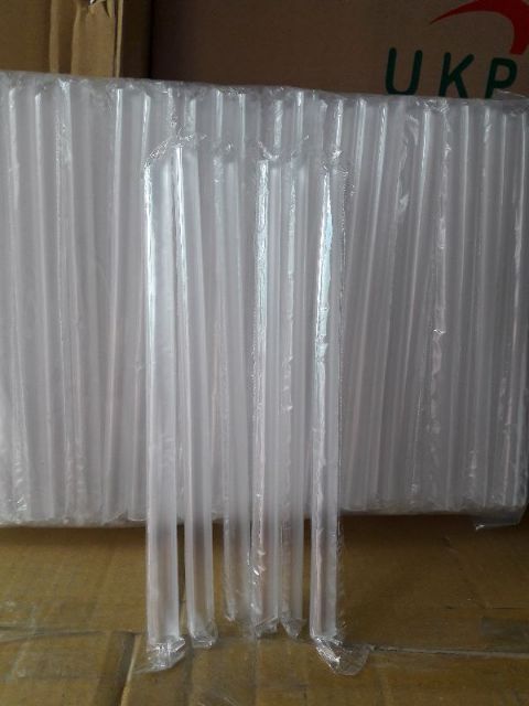 Ống hút trắng phi 8 bọc màng 1 gói 500 g