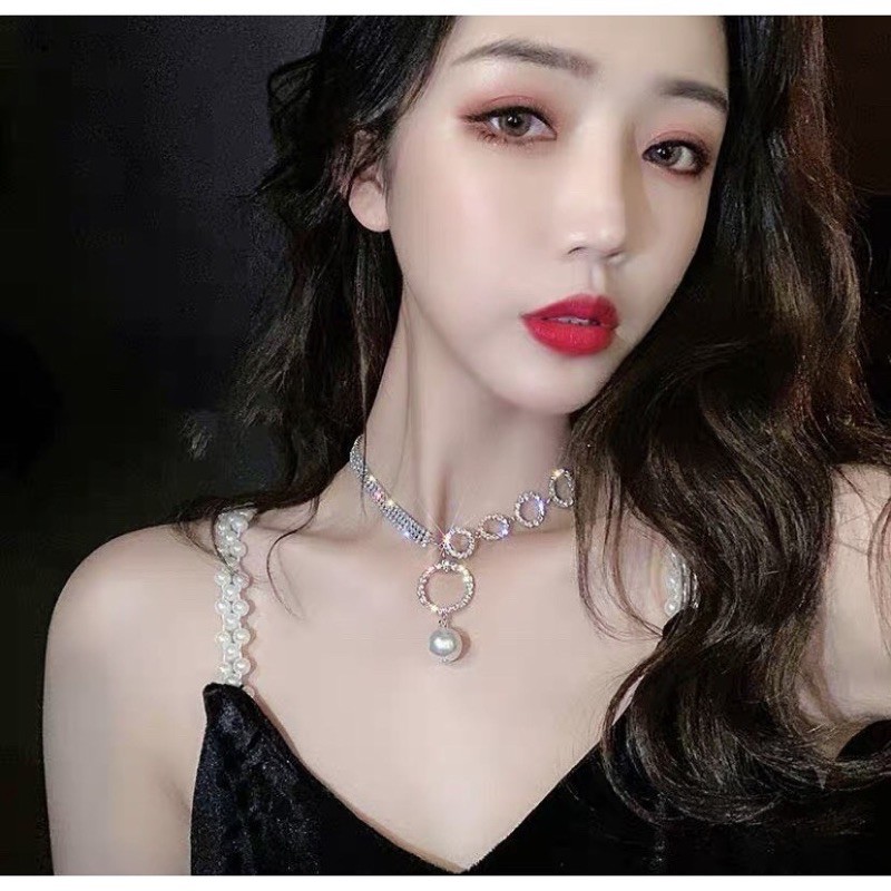 VÒNG VỔ ĐÁ SIÊU ĐẸP , chocker đá