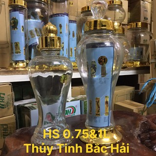Bình Thủy Tinh Ngâm Rượu Hình Sâm 0.75L, 1L Và 1.5L - Thủy Tinh Bắc Hải