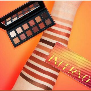 Bảng phấn mắt Inferno Bad Habit dupe Naked Heat