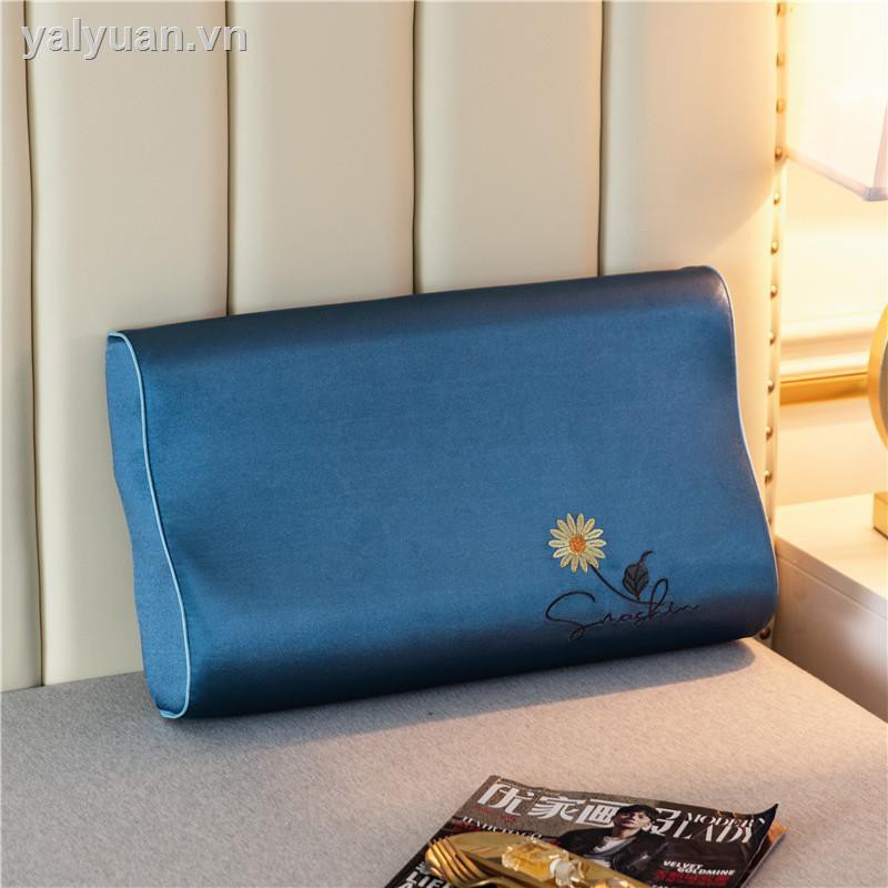 Vỏ gối mùa hè bằng lụa lạnh cao su non kích thước 35X55 30x50 60x35