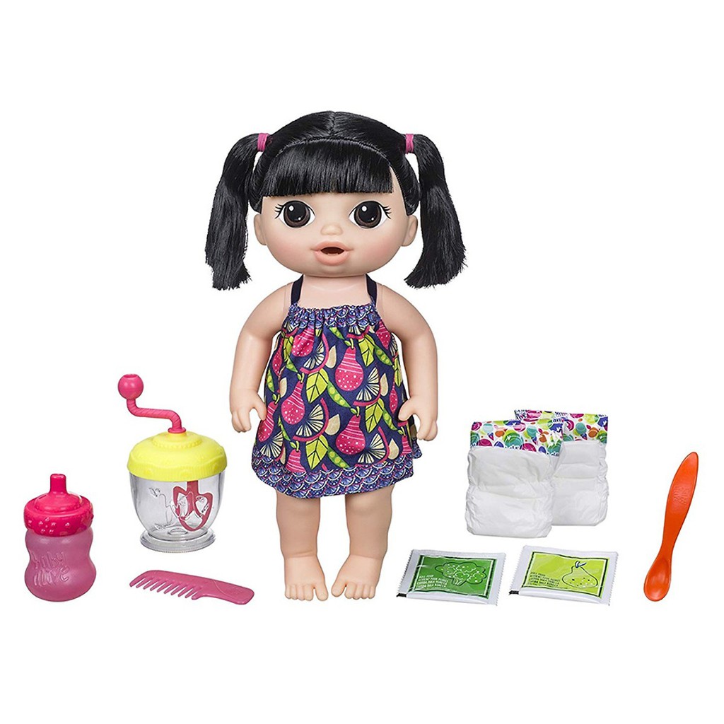 Búp bê Baby Alive - Bé Jennie Ăn Dặm E0586