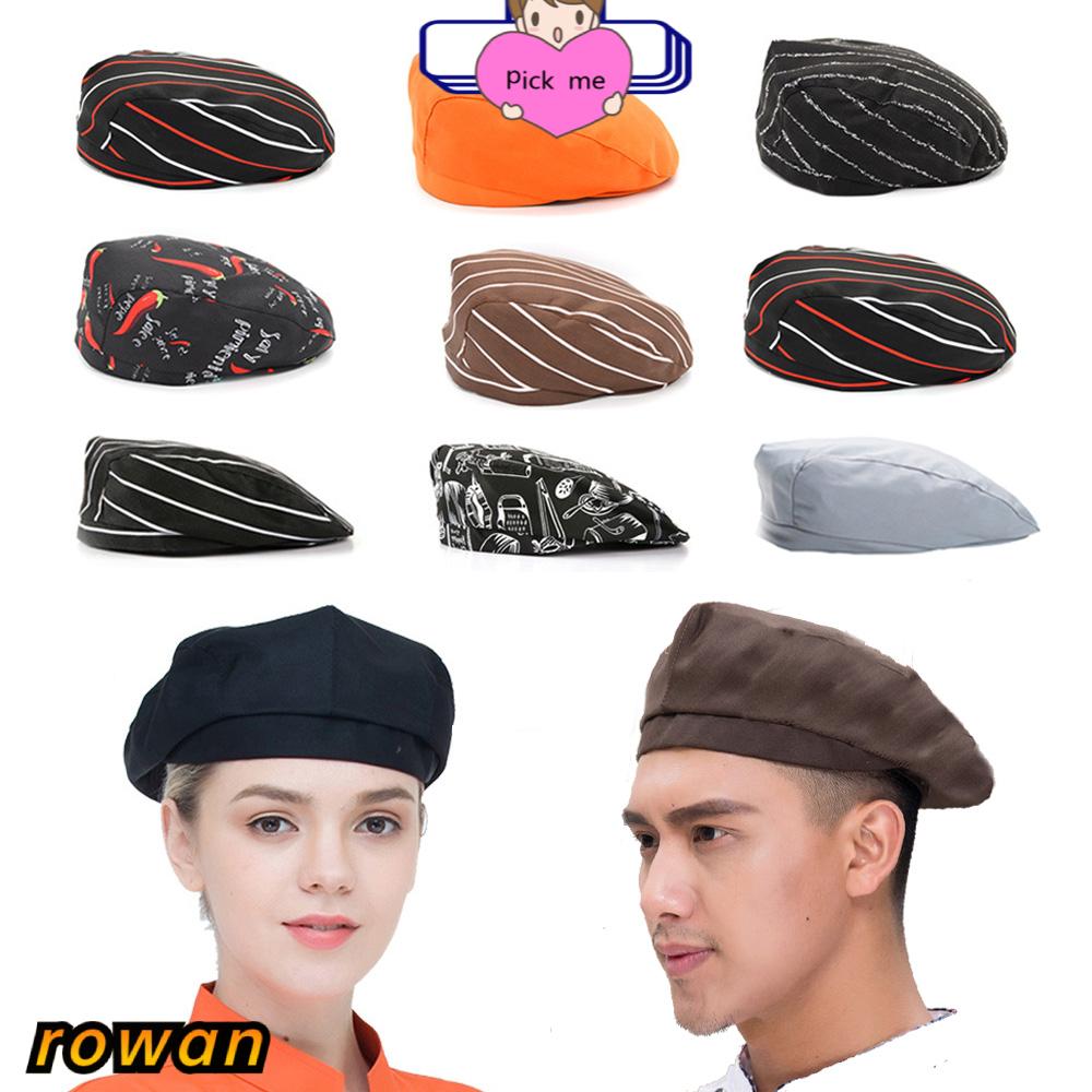 Nón nhân viên phục vụ bằng vải nhiều màu sắc