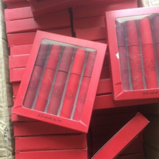 Set 5 cây son kem lì