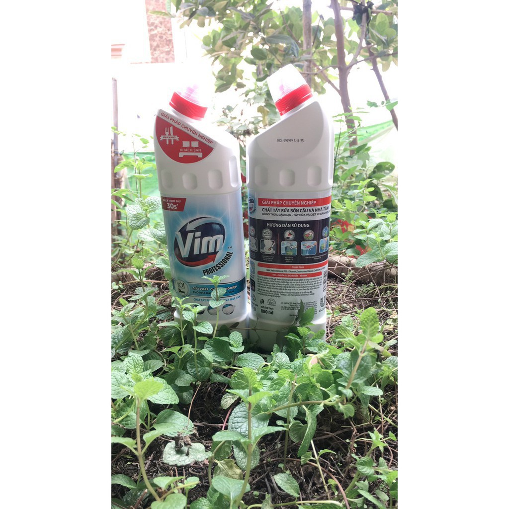 FG GEL tẩy rửa BỒN CẦU VÀ NHÀ TẮM VIM TRẮNG SÁNG 925ML 45 4