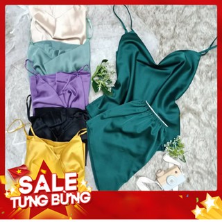 Đồ ngủ 💖free ship💖 bộ đồ ngủ quyến rũ 2 dây gợi cảm cho nữ