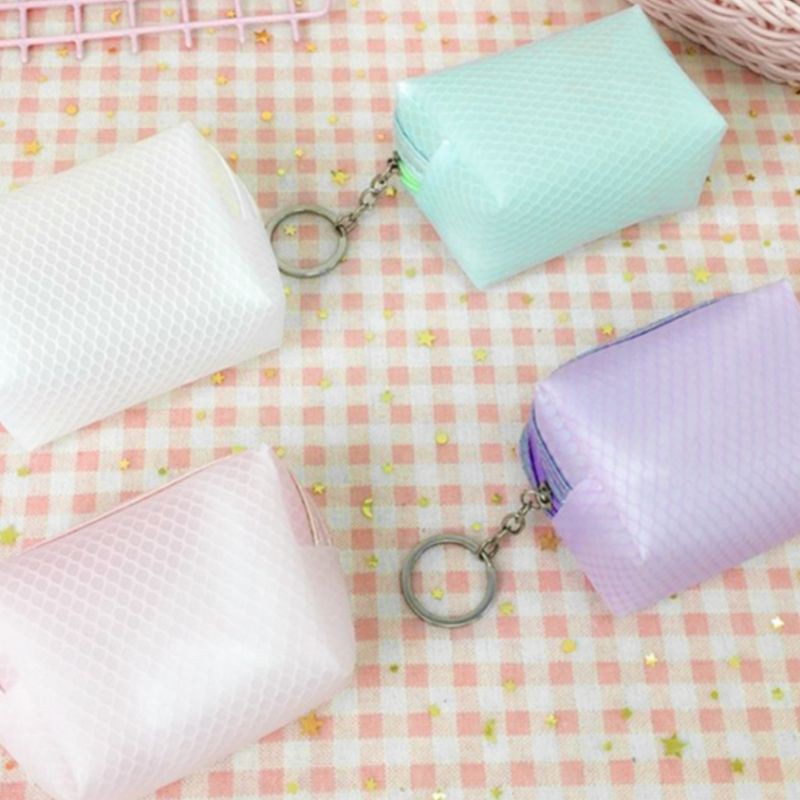 👛VÍ/BÓP NỮ CẦM TAY MINI LƯỚI TRƠN👝