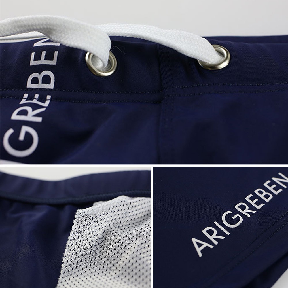 Quần bơi boxer ngắn nhanh khô thời trang gợi cảm cho nam