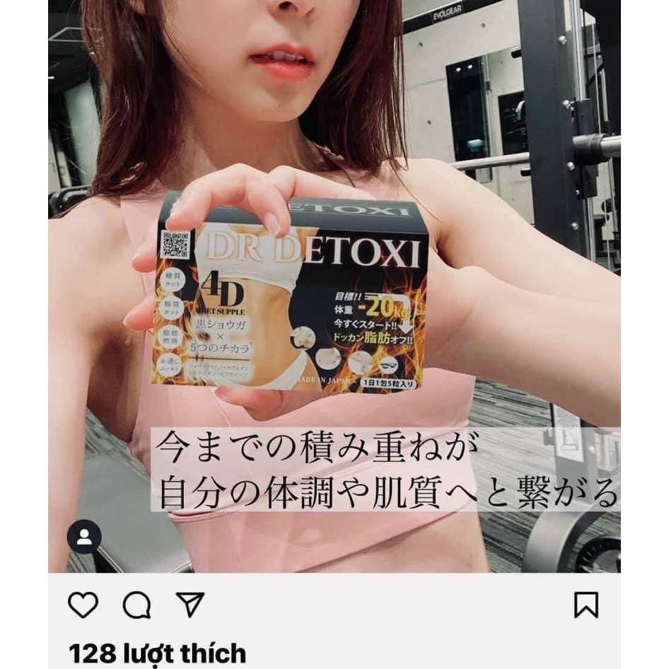 Giảm Cân 4D Dr Detoxi Nhật