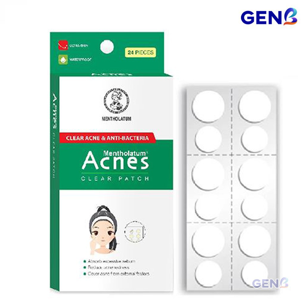 Miếng Dán Mụn Acnes Clear Patch Miếng Dán Mụn Cóc Mụn Đầu Đen Chăm Sóc Da H101