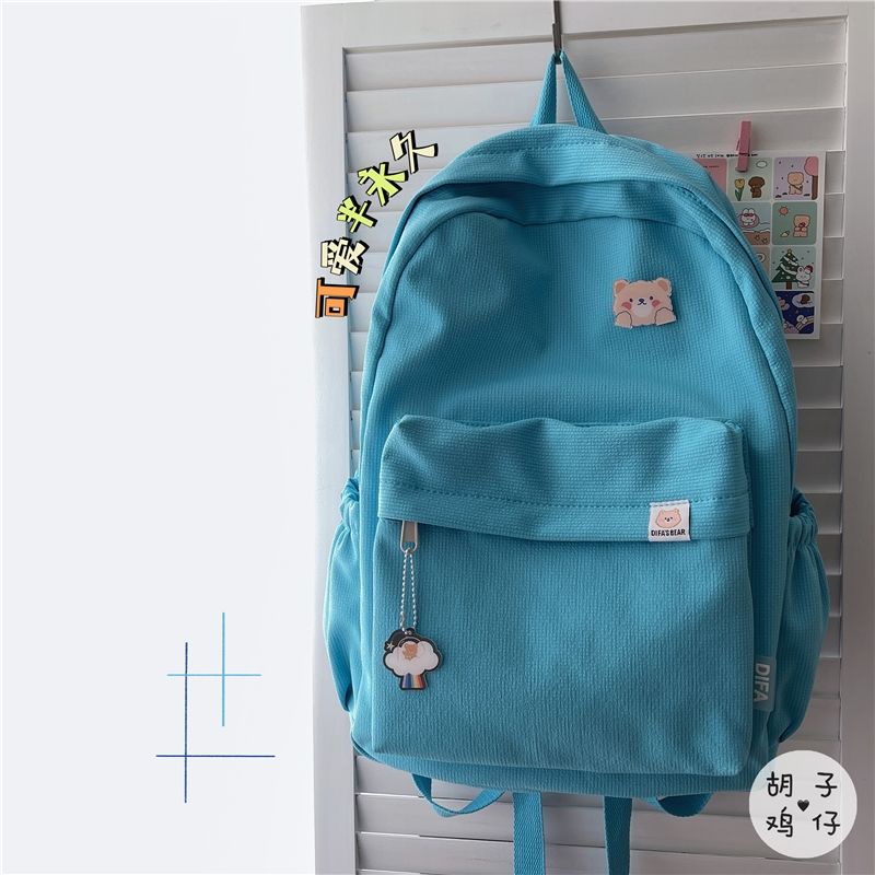Ba Lô Đi Học Cỡ Lớn Hình Gấu Dễ Thương Phong Cách Nhật Hàn Cho Nữ