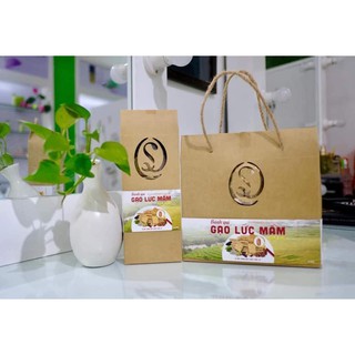 [Giảm cân]Bánh Gạo lứt mầm Ngok Linh vị Tự nhiên