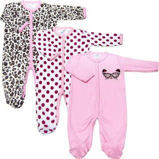 Set 3 bộ body liền tất cho bé gái