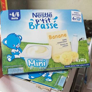 Váng sữa, sữa chua Nestle pháp +4/6+ (lốc 6 hộp)