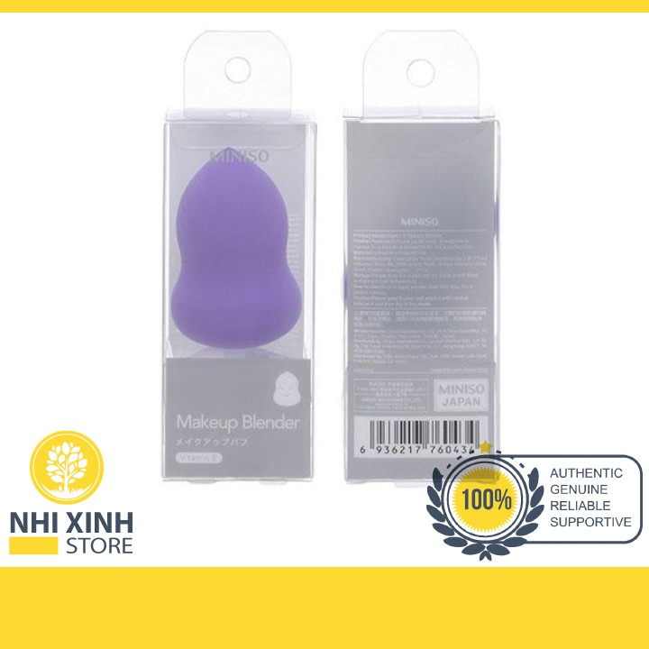 Bông Mút Tán Kem Nền Hồ Lô Miniso Makeup Blender 26g