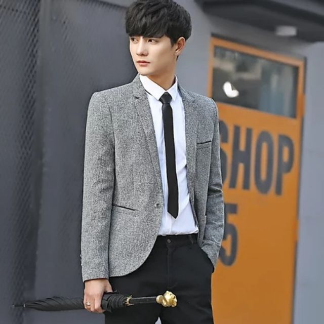 Áo vest dạ nam new