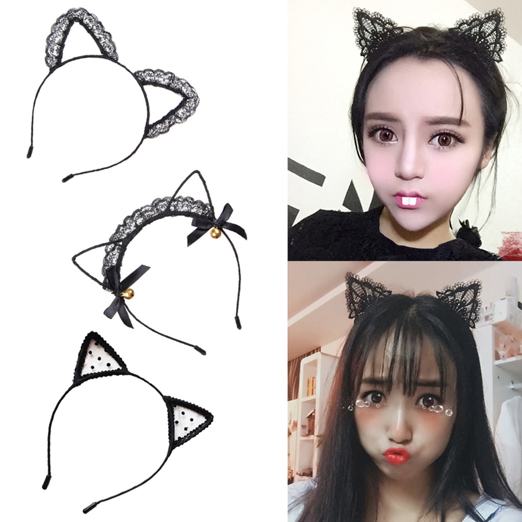 Cài Tóc Tai Mèo Xinh Xắn Dành Cho Nữ