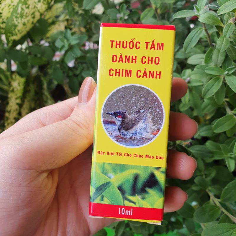 Nước tắm chim cảnh TÂM CHÀO MÀO