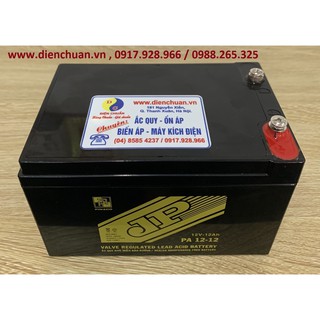 Ắc quy xe đạp điện, loa kéo 12V 12Ah Pinaco Đồng Nai PA12-12
