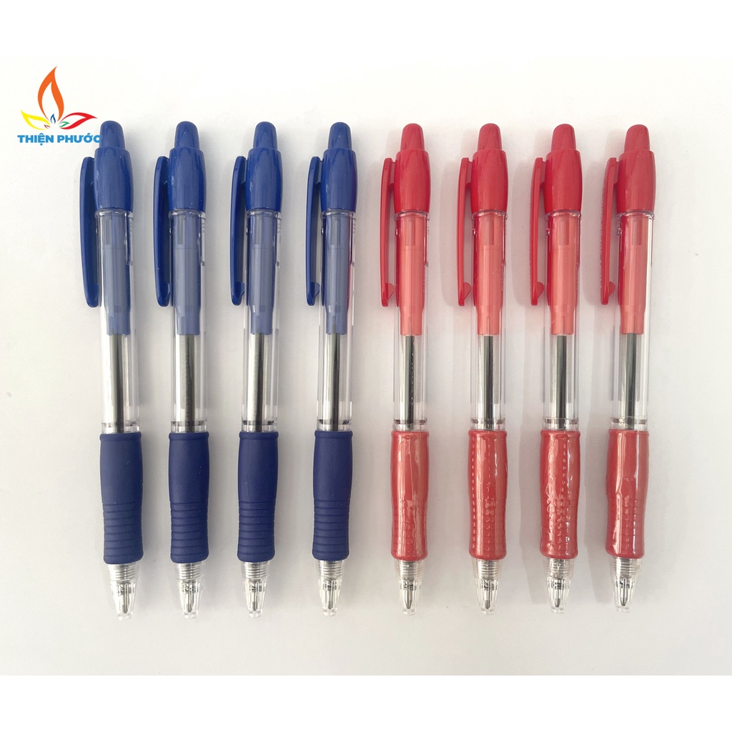 Bút bi xanh Pilot SuperGrip đầu bút 0.5mm SUKADO BPL001