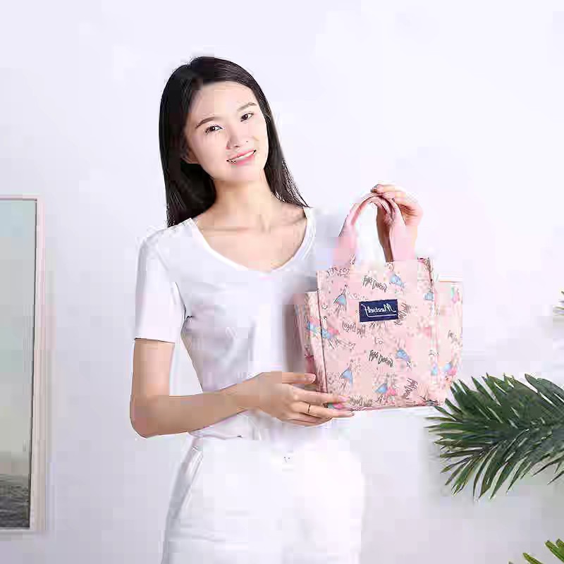 Túi đựng cơm giữ nhiệt vải cao cấp