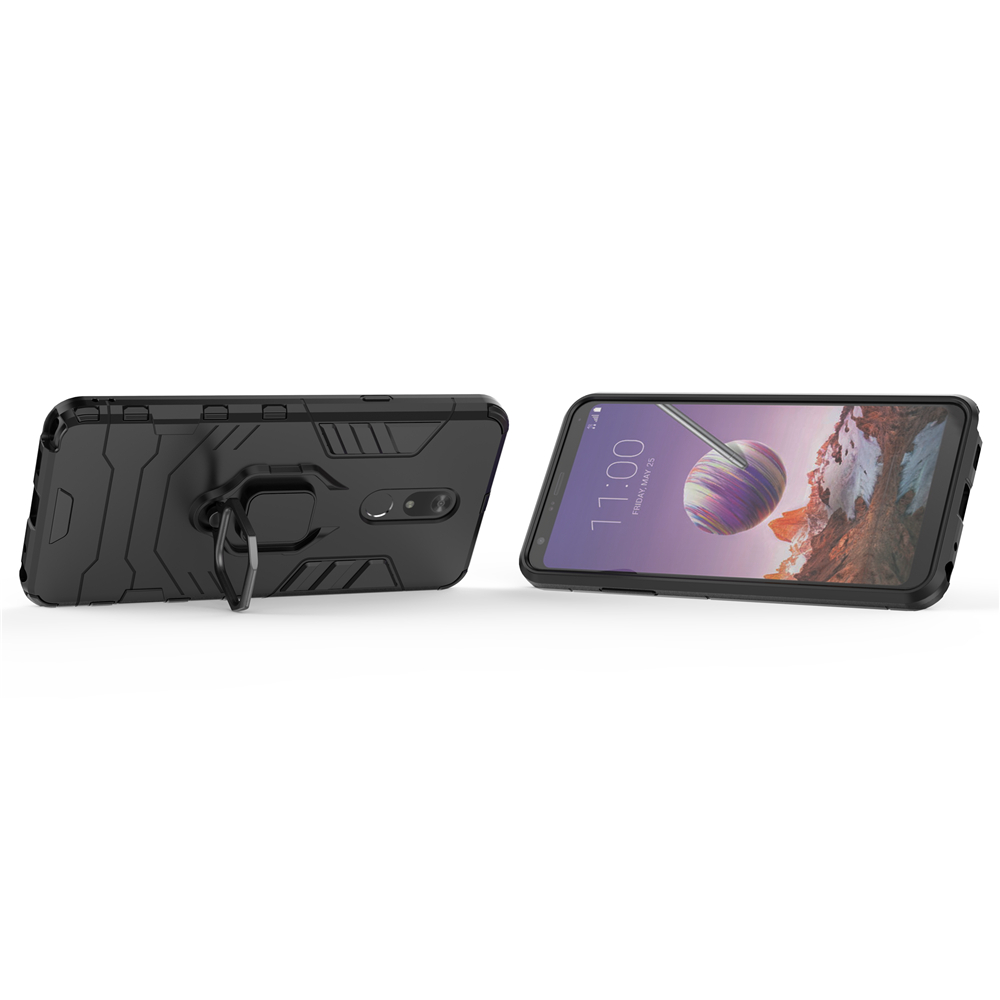 NECCXT Ốp lưng điện thoại cứng LG Stylo 5 ốp áo giáp chống sốc có nhẫn đứng 03ZG