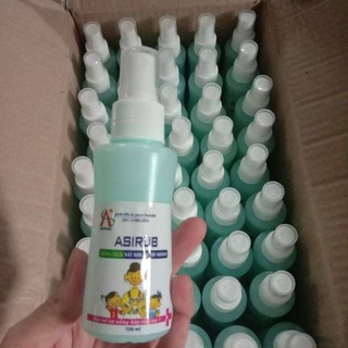 [Dạng Xịt] Nước sát khuẩn tay Asirub 100ml